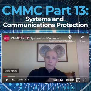 CMMC Part 13 - Systems and Communications Protection
